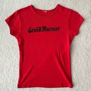 Y2K Grand Marnier Baby Tee